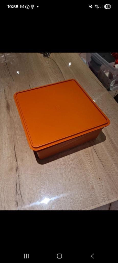 Nieuwe wafeldoos van tupperware (demo model), Maison & Meubles, Cuisine| Tupperware, Enlèvement ou Envoi, Neuf