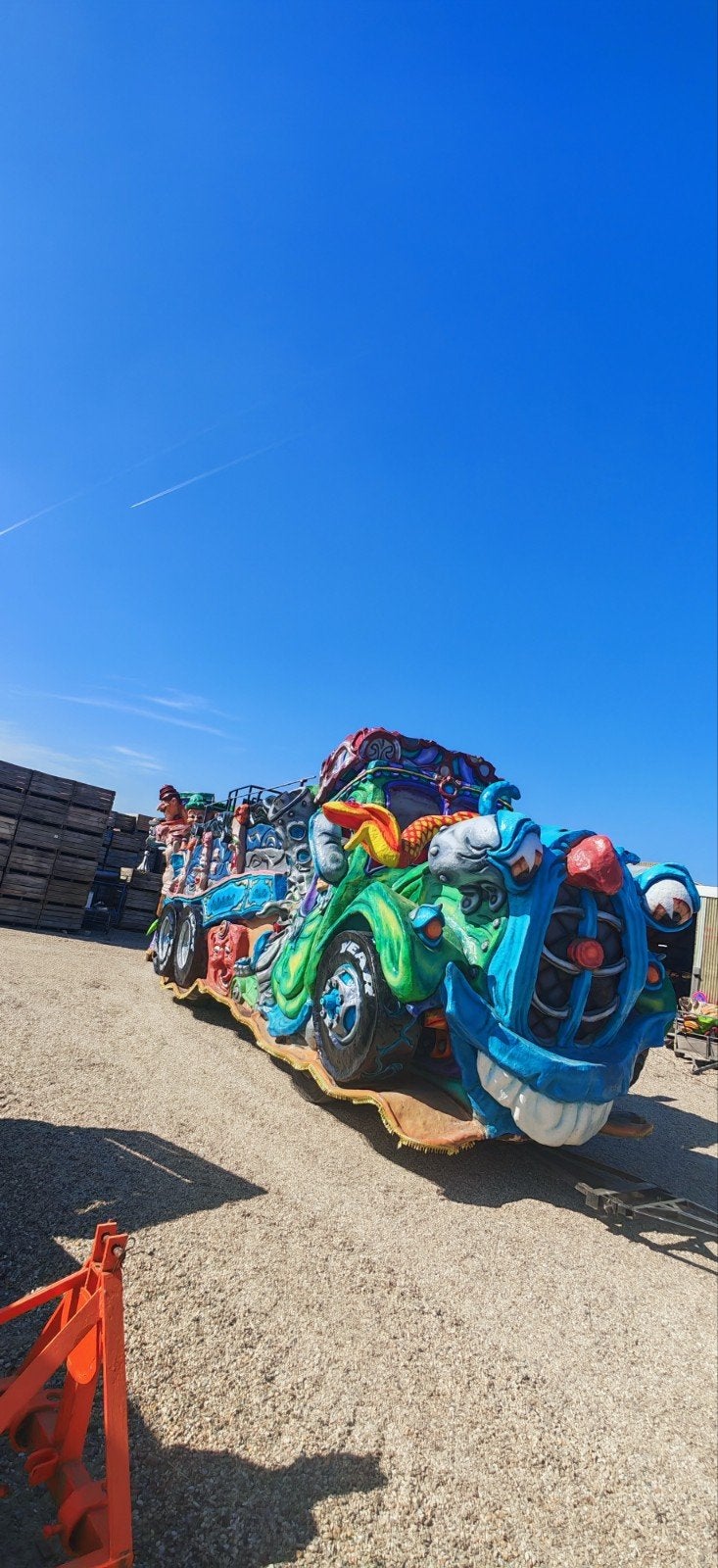 carnavalswagen te huur
meer info via chat, Enlèvement