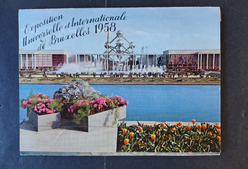 Cartes postales anciennes Exposition universelle, Enlèvement ou Envoi, 1940 à 1960, Non affranchie, Bruxelles (Capitale)