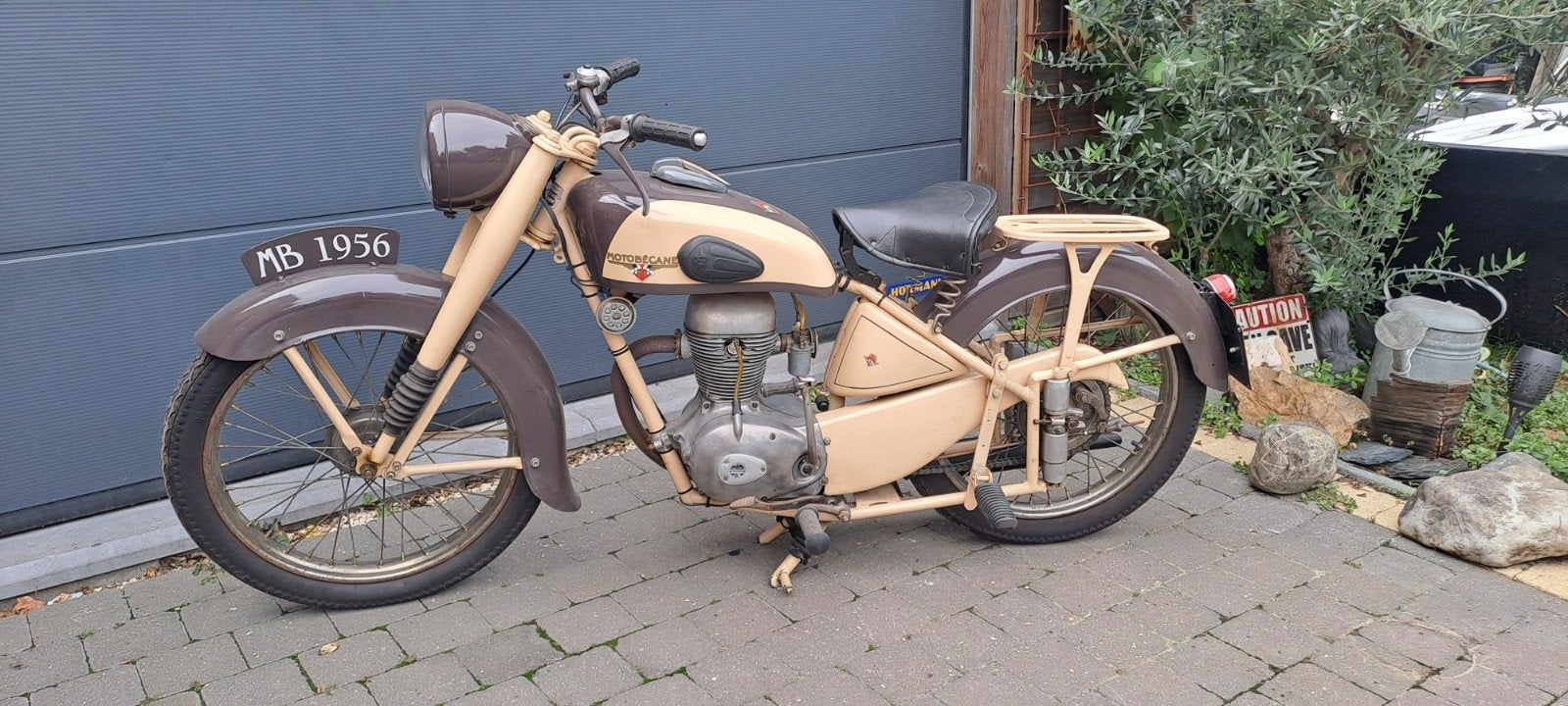 motobecane 125 cc 1956, Motoren