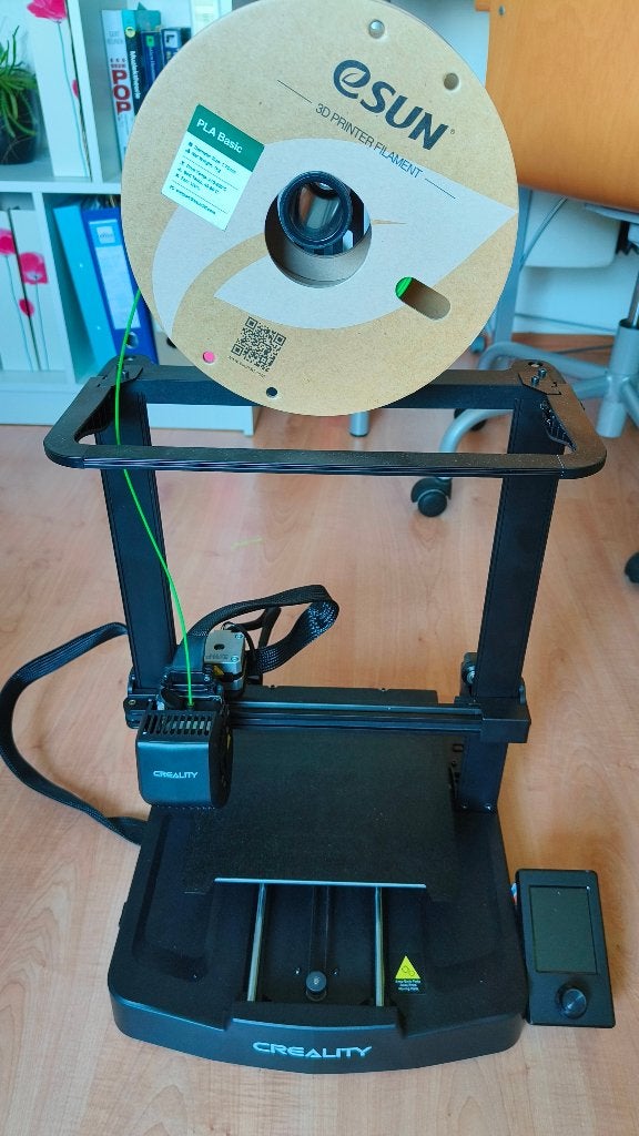 Creality Ender 3v3se 3d printer, Computers en Software, 3D Printers, Ophalen, Gebruikt, Creality 3D, Filament
