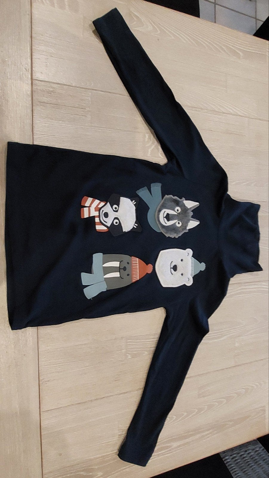 katoenen shirt met rolkraag,  maat 122, Kinderen en Baby's, Ophalen, C&A, Jongen of Meisje, Nieuw