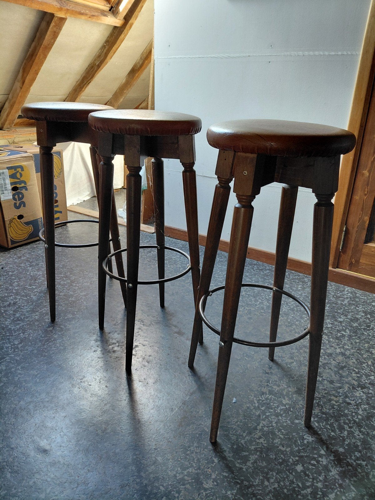 3 café barkrukken, Huis en Inrichting, Ophalen