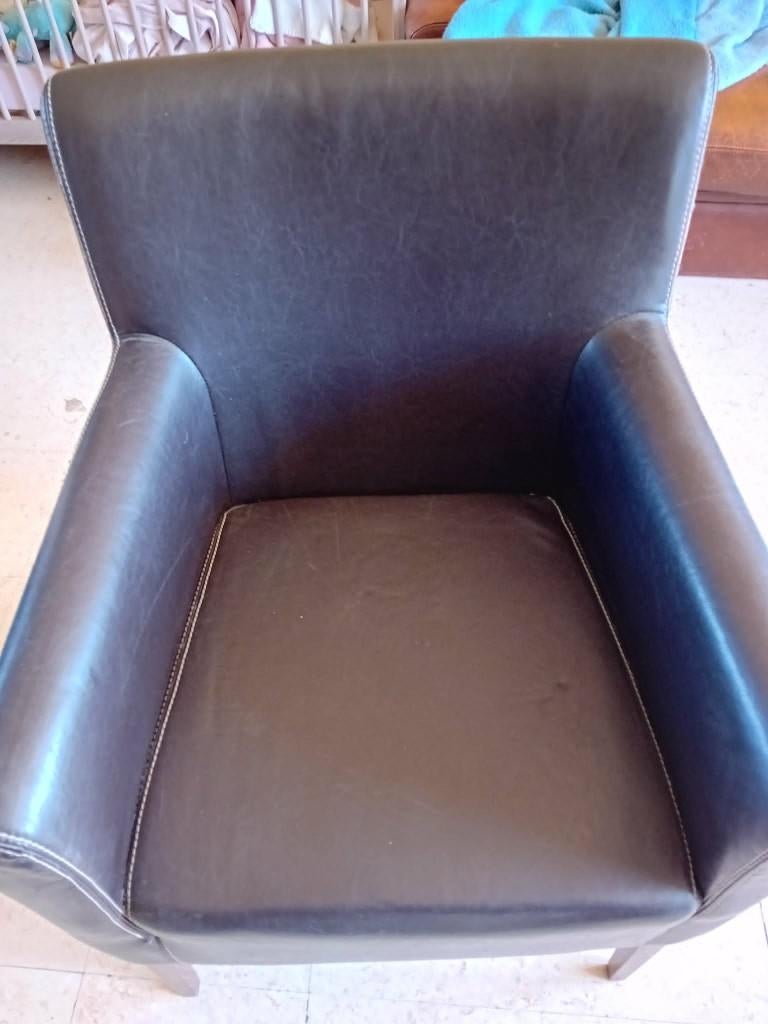 te koop in goede staat 6 eetplaats stoelen  zwart, Ophalen, Club stijl, Gebruikt, Zwart