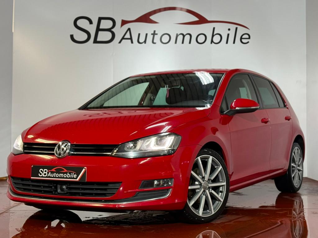 Volkswagen Golf 2.0 CR TDi DSG/MASSAGE/BI-XENON/GARANTIE, Autos, Rouge, Euro 5, Achat, 110 kW
