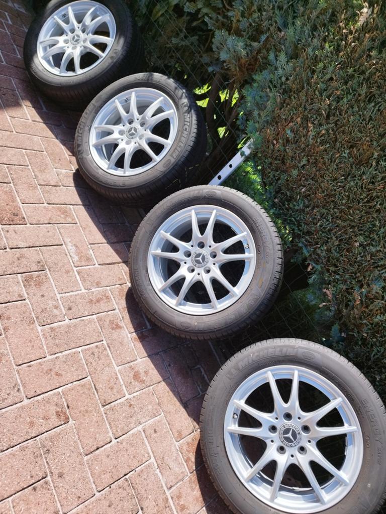Pneus d'été 205/55/R16 Michelin originaux Mercedes+capteurs, Autos : Pièces & Accessoires, 16 pouces, Véhicule de tourisme, Pneus été