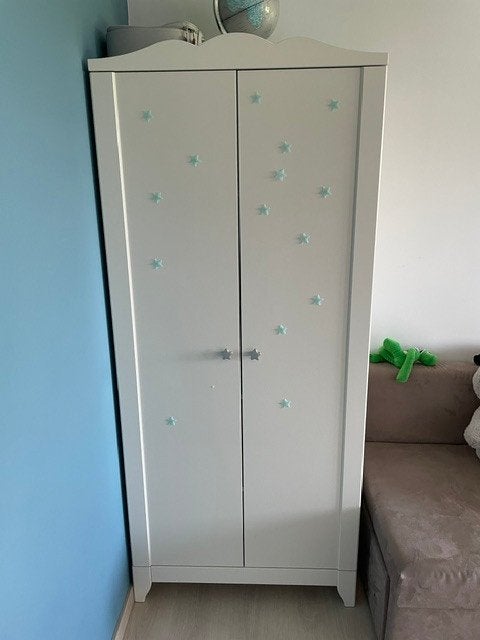 kleerkast 75x174, Huis en Inrichting, Kasten | Kleerkasten, Gebruikt, 150 tot 200 cm, 50 tot 100 cm, Met deur(en), Met plank(en)