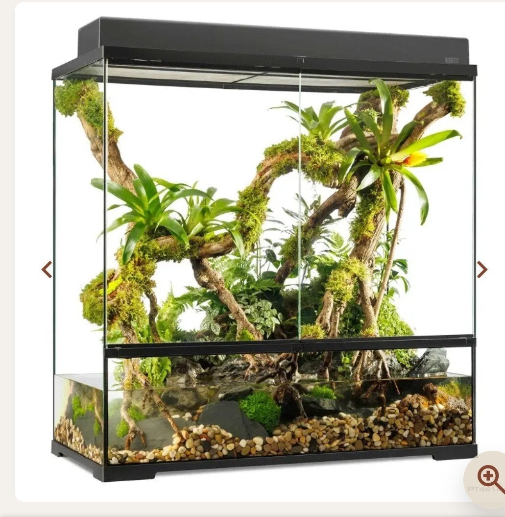 Pro paludarium L-X-TALL-85L-90x45x90cm zwart, Animaux & Accessoires, Reptiles & Amphibiens | Accessoires, Enlèvement, Neuf, Terrarium ou Paludarium