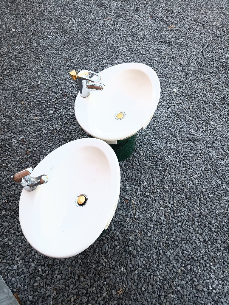 inbouw wastafel, Doe-het-zelf en Bouw, Sanitair, Ophalen, Gebruikt, Wastafel