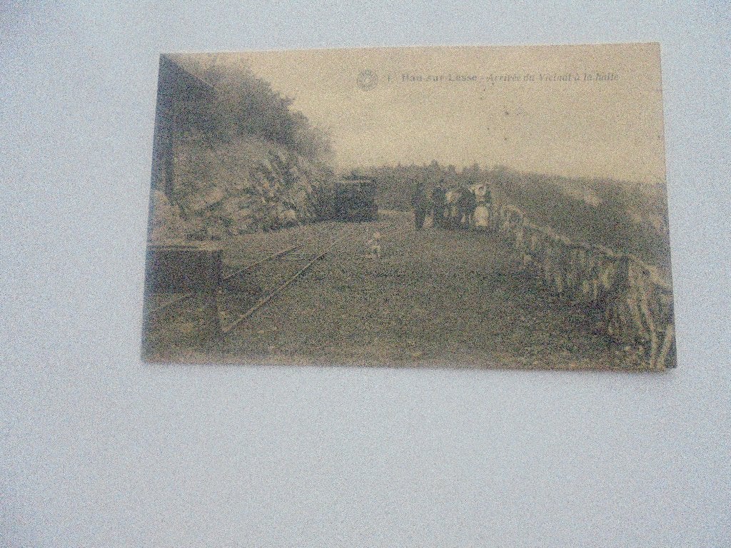 han-sur-lesse - aankomst van stoomtrein, Envoi, Avant 1920, Non affranchie, Namur