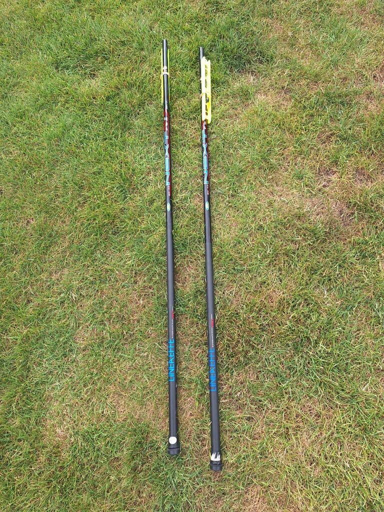 2 handhengels 3 meter, Ophalen