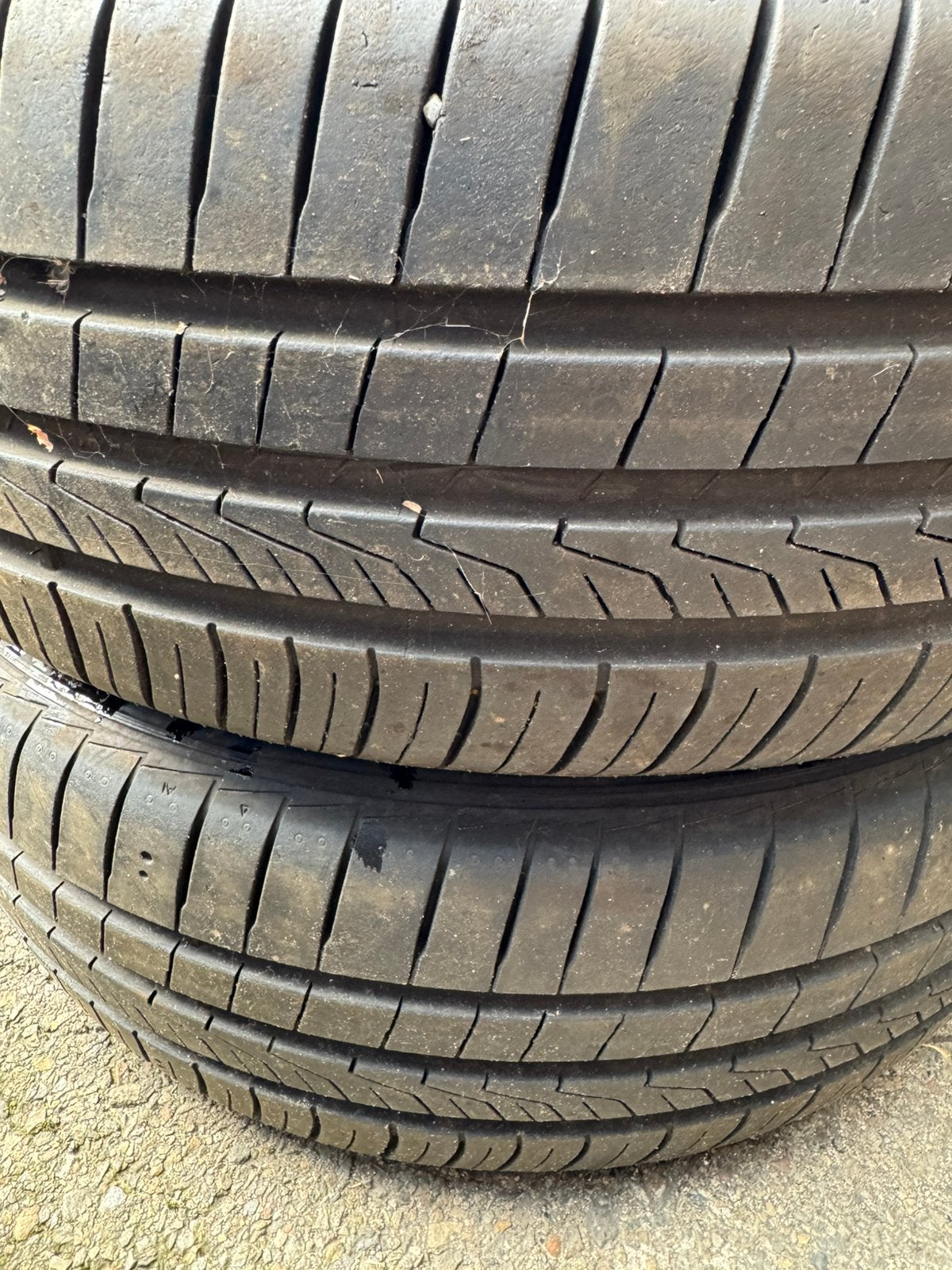 Pneus hankook 195/ 55 R16 87H, Ophalen of Verzenden, Zo goed als nieuw
