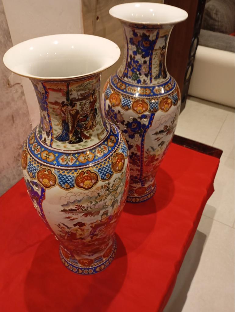 Paire de vase chinois, Antiquités & Art, Antiquités | Vases, Enlèvement