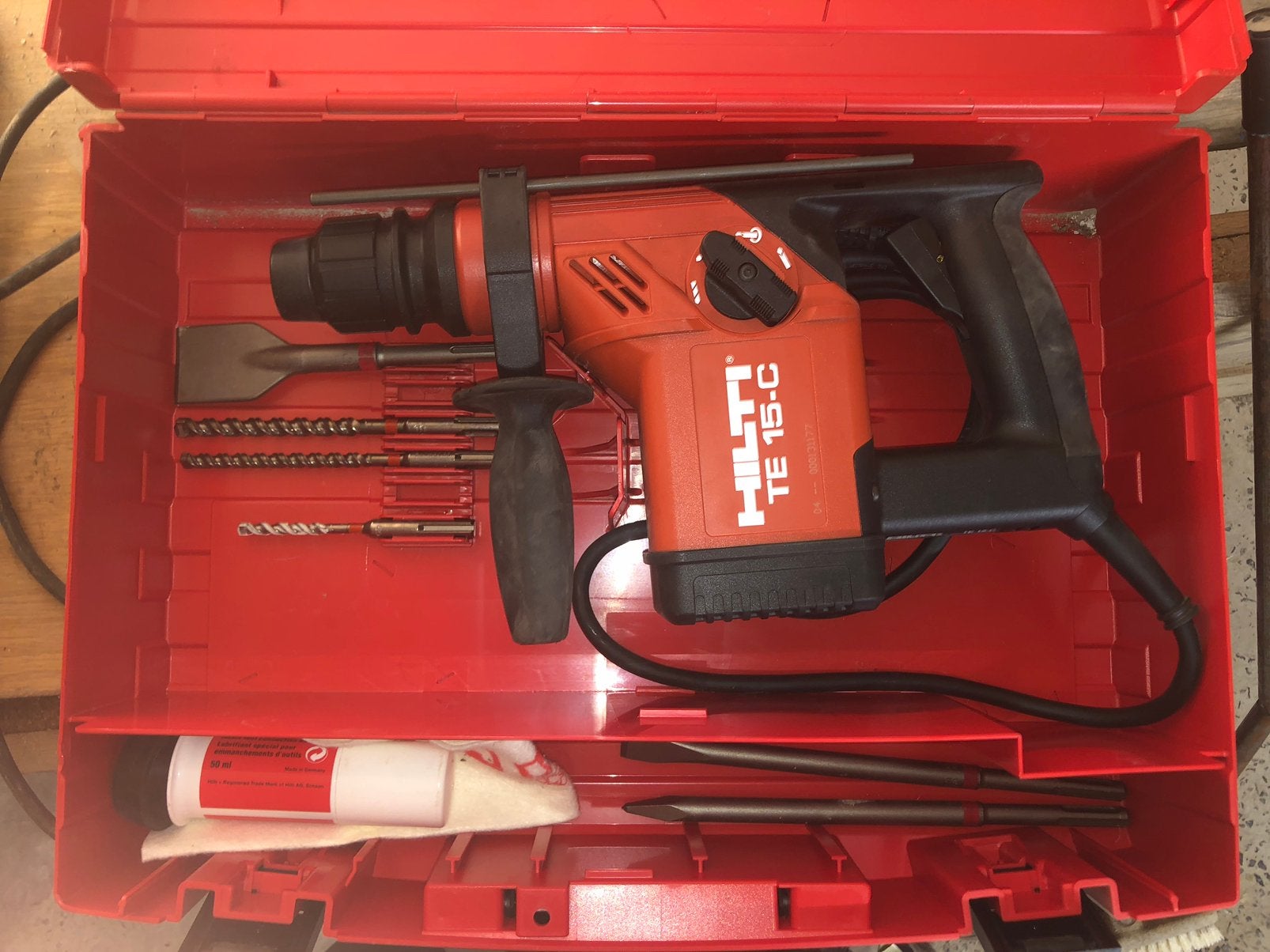Foreuse perforateur HILTI TE 15C, Bricolage & Construction, Enlèvement, Neuf, Marteau perforateur et/ou Marteau piqueur
