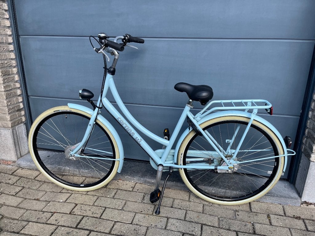 Cortina U1 jonge damesfiets 3V, Fietsen en Brommers, Zo goed als nieuw, Cortina, Handrem, Trommelrem