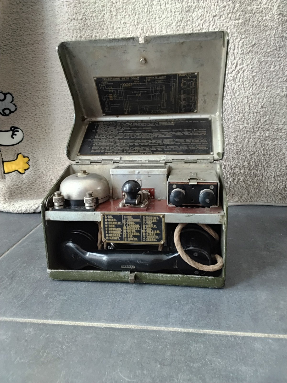 Telephone militaire, Verzamelen, Militaria | Algemeen, Ophalen, Landmacht