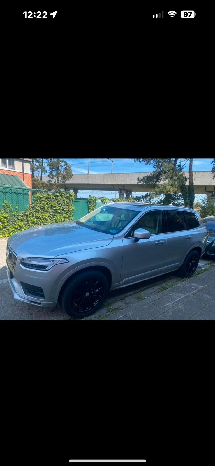 Volvo xc90 B5 milde hybride diesel, Autos, Volvo, Argent ou Gris, 139 g/km, 7 places, 5 portes