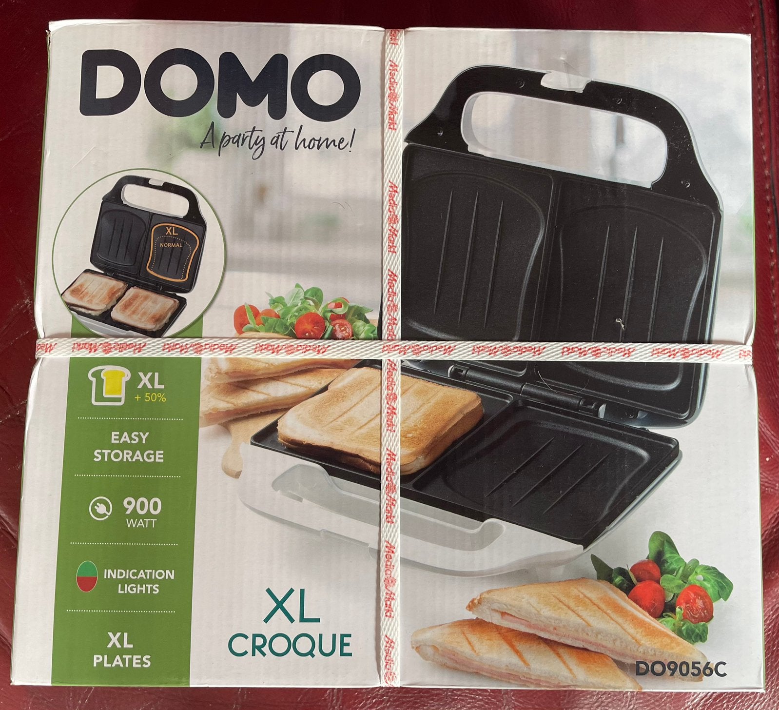 Sandwichmaker, Ophalen of Verzenden, Zo goed als nieuw