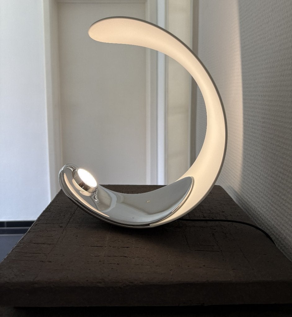 Luceplan Curl D76 design tafellamp - Sebastian Bergne, Huis en Inrichting, Ophalen, Overige materialen, Dimbaar, Overige merken