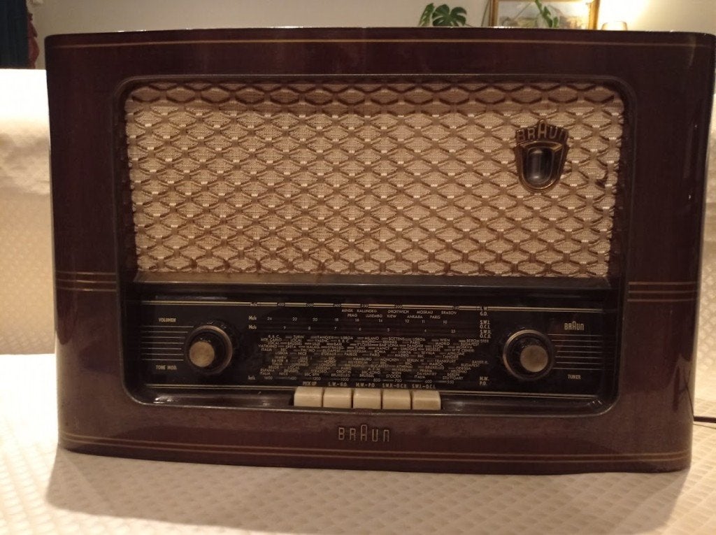 Radio vintage Braun, Antiquités & Art, Curiosités & Brocante, Enlèvement