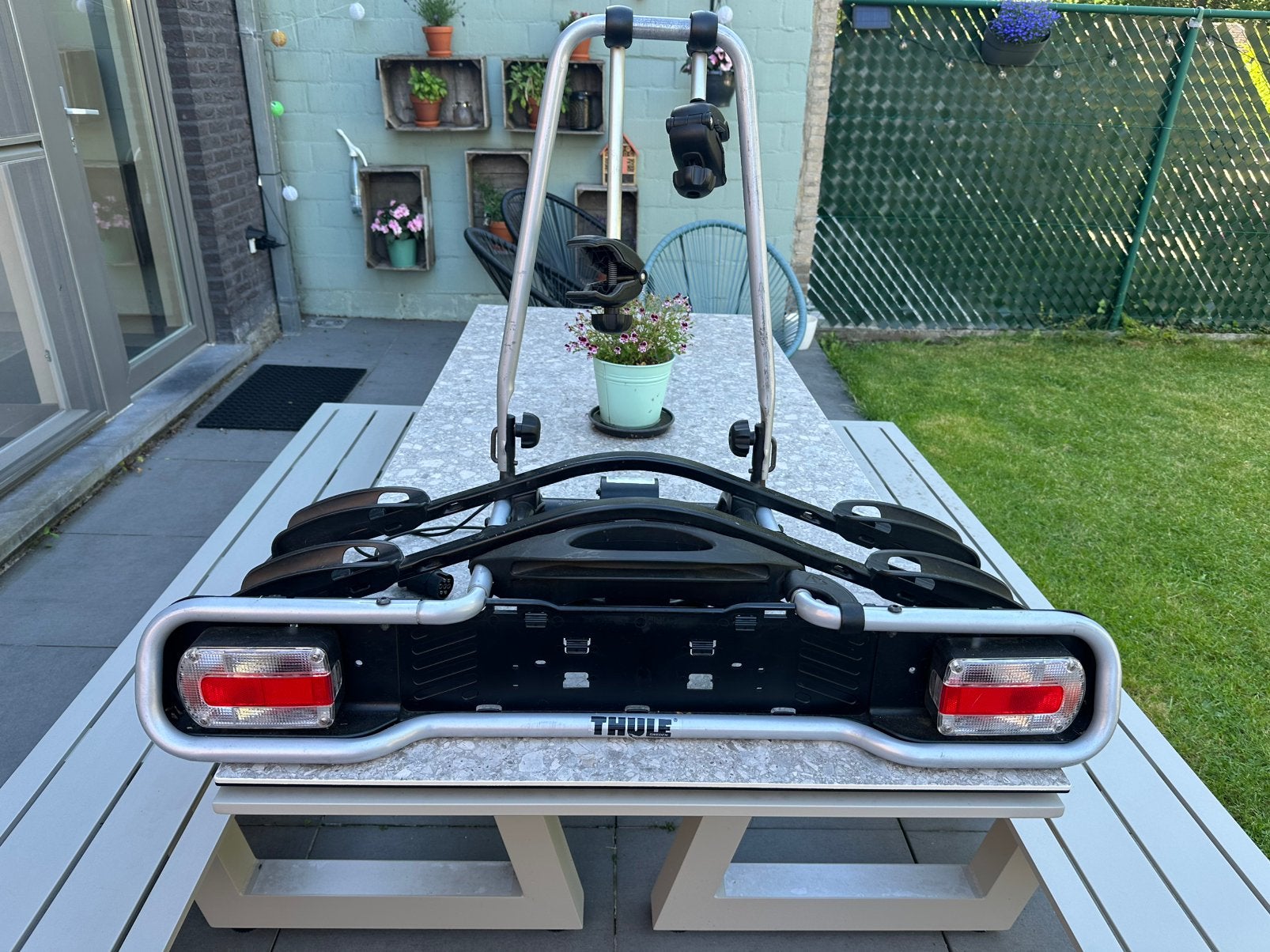 Thule E940 fietdendrager voor 2 fietsen., Enlèvement, 2 vélos, Utilisé, Support d'attelage