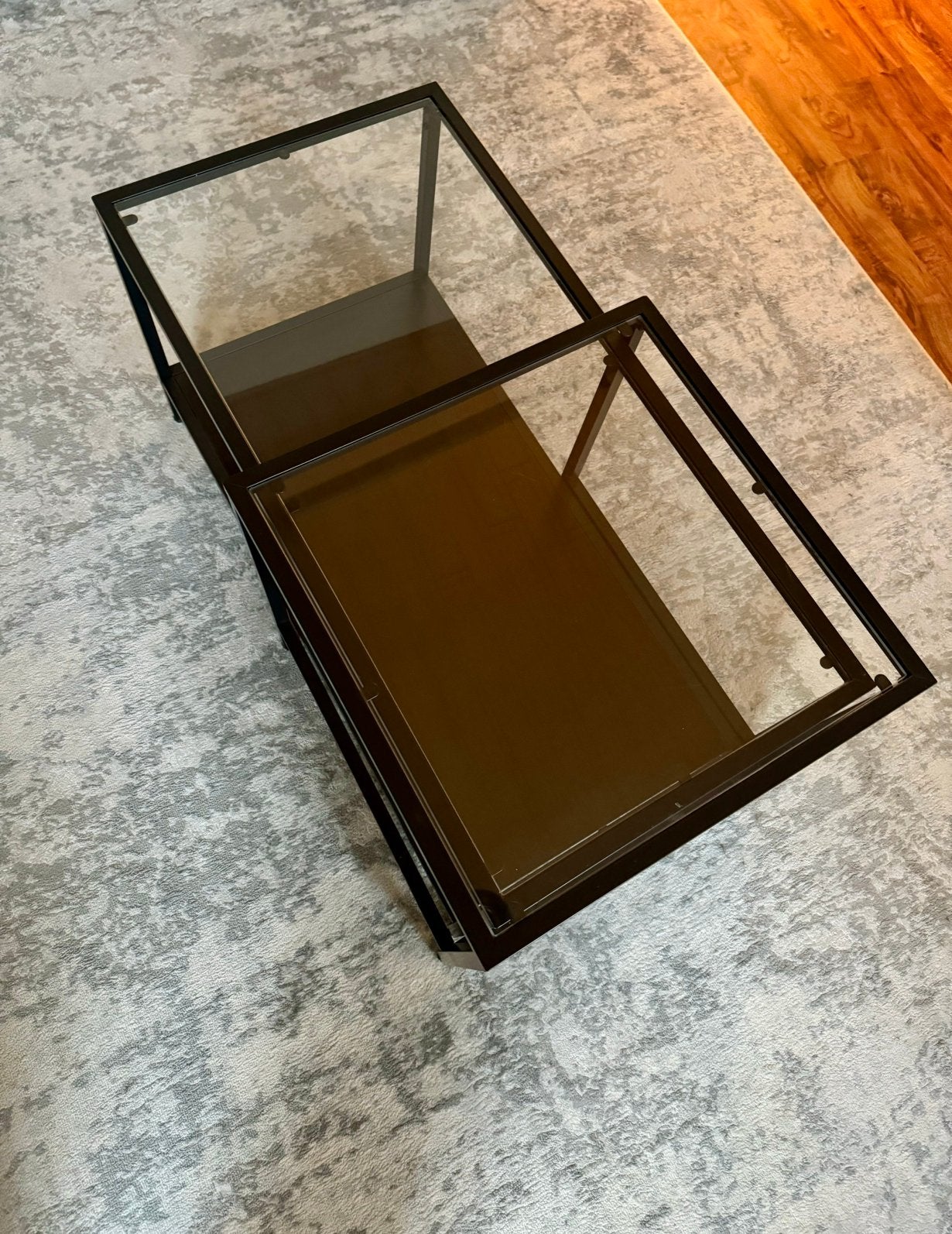 Tables Ikea Vıttsjö, Maison & Meubles, Enlèvement, Comme neuf
