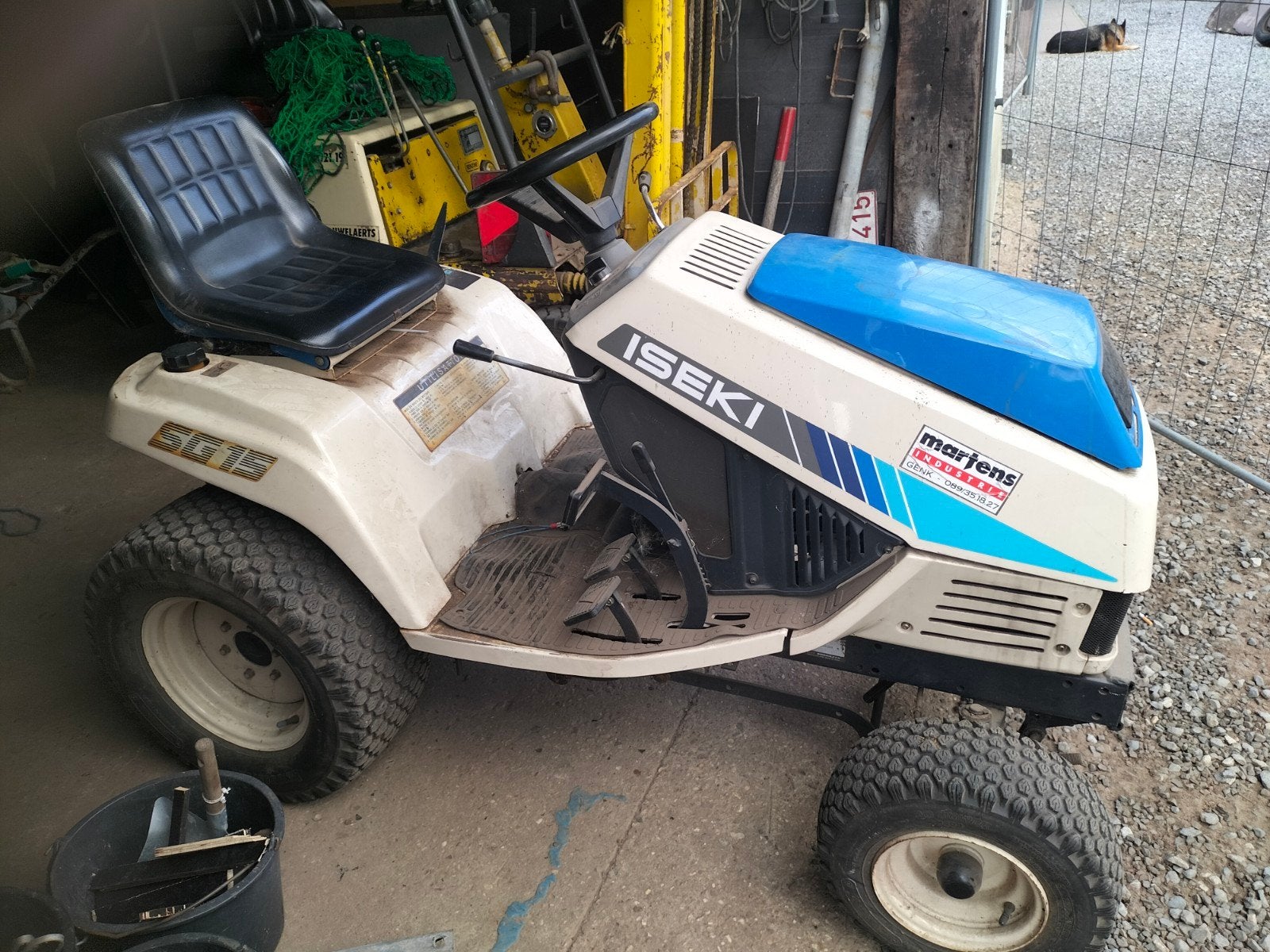 iseki sg15 diesel tractor, Enlèvement