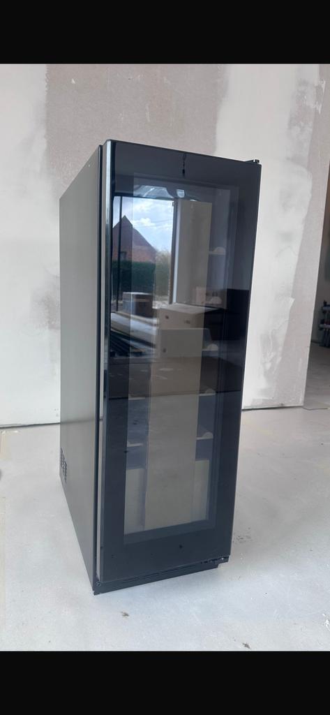 Gloednieuwe Zwarte Wijnkoeler, Neuf, 75 cm ou plus, Verre, Enlèvement