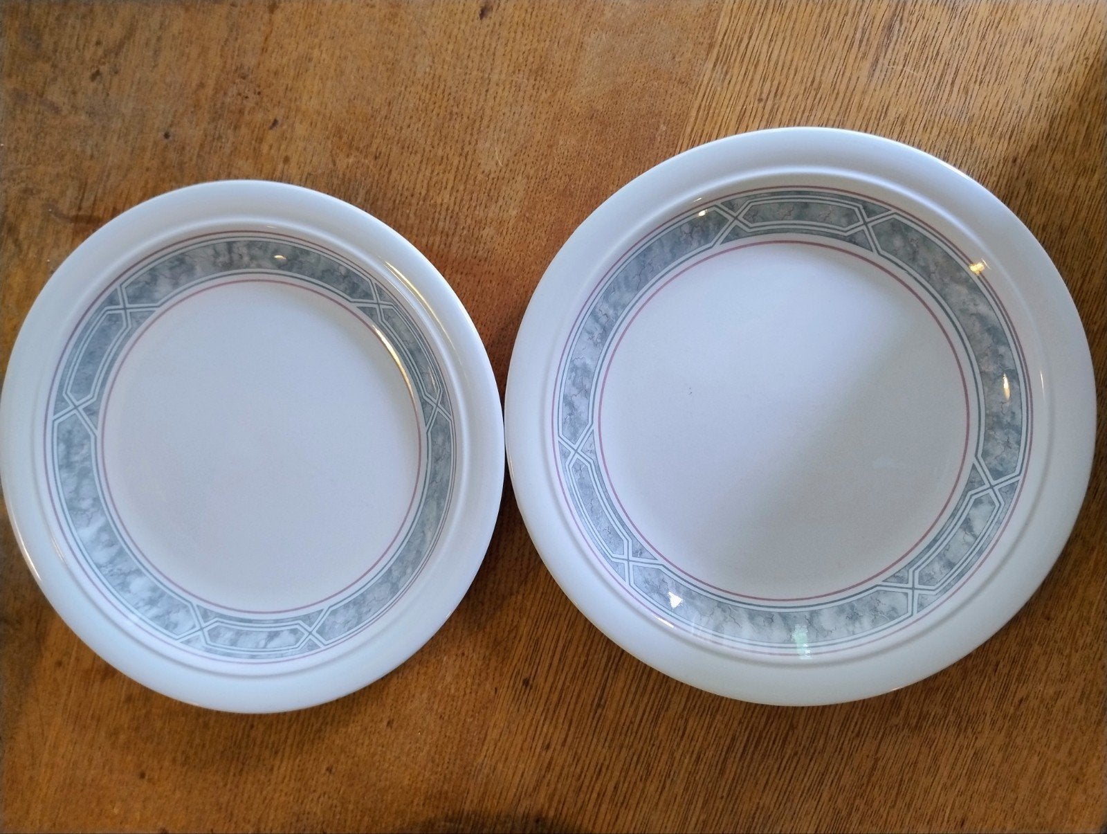 Lot 2 assiettes creuses, Assiettes(s), Céramique, Enlèvement, Utilisé