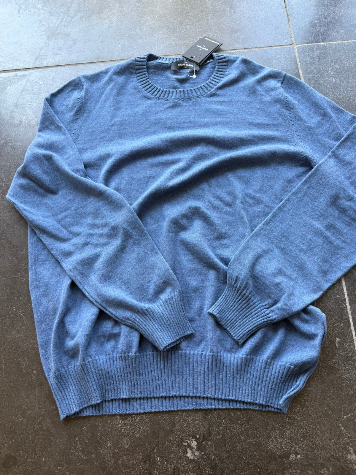 Nieuwe mooie pull Gran Sasso maat 52 L, Ophalen of Verzenden, Nieuw, Maat 52/54 (L)