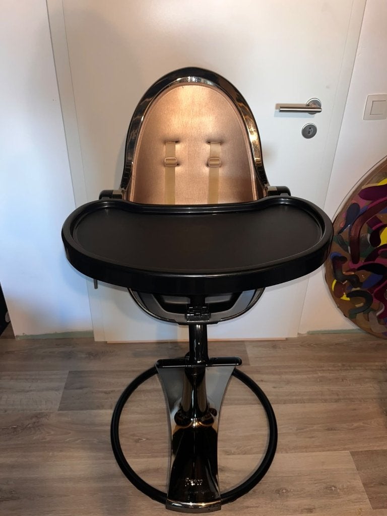 Bloom Fresco — evoluerende kinderstoel  Rose Gold Champagne, Kinderen en Baby's, Ophalen, Zo goed als nieuw, Meegroeistoel, Aanschuifbaar