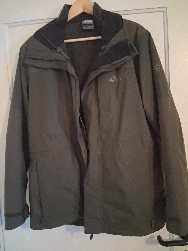 Jack Wolfskin 3 in 1 jas maat M, Kleding | Heren, Ophalen, Overige kleuren, Maat 48/50 (M), Jack wolfskin