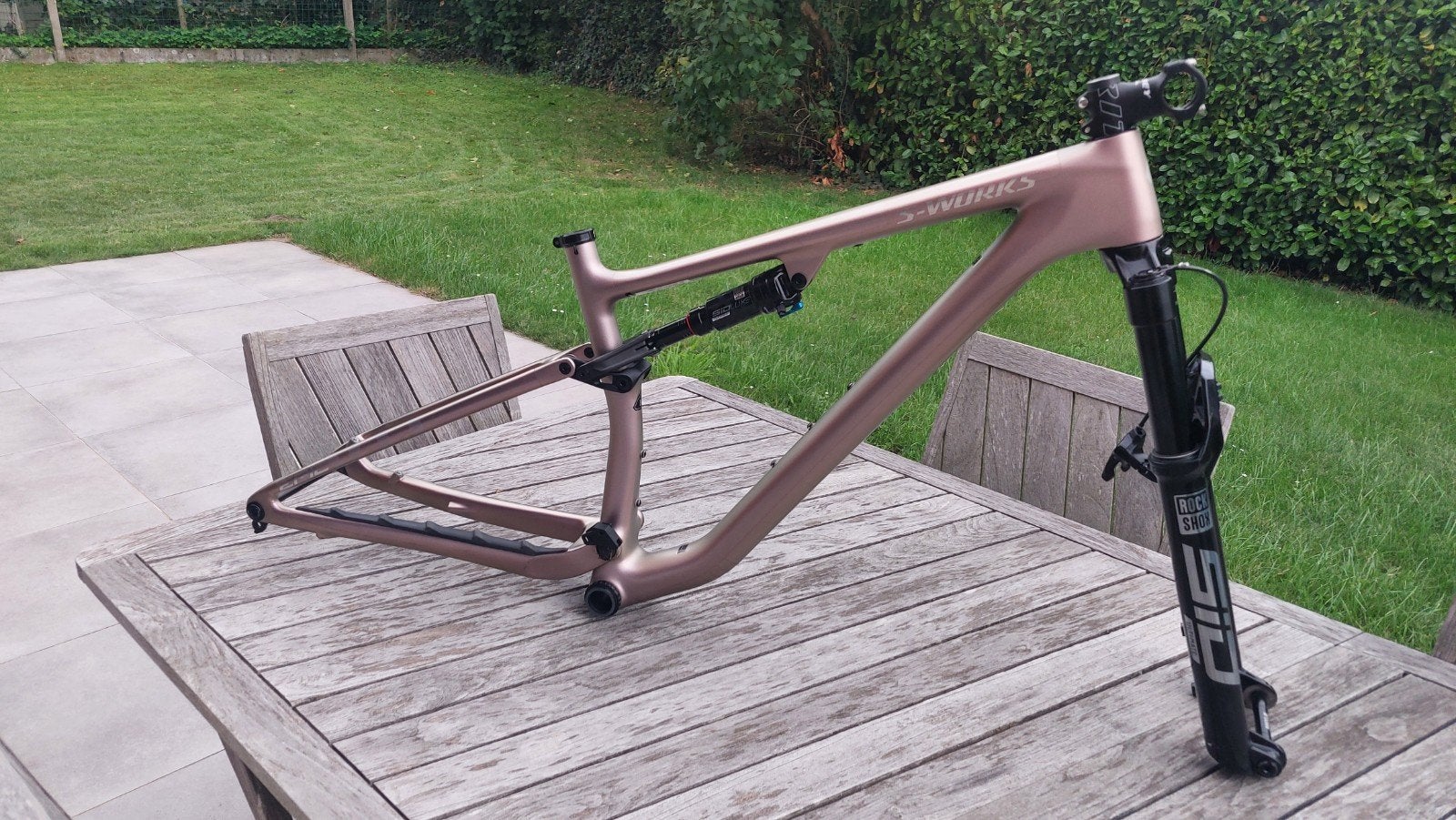 Specialized SWorks Epic Evo kit cadre + Fourche, Vélos & Vélomoteurs, Specialized, Comme neuf, Carbone, Enlèvement