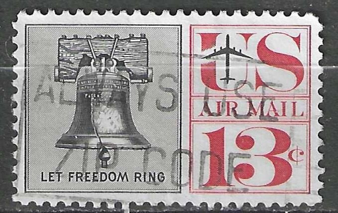 États-Unis 1959/1961 - Yvert 57PA - La Cloche dela Lib (ST), Timbres & Monnaies, Envoi, Affranchi