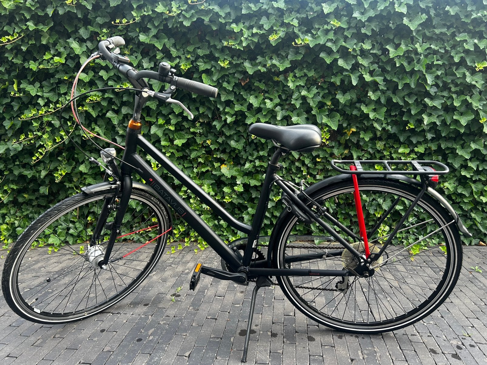 Damesfiets, Fietsen en Brommers, Ophalen, Minder dan 10 versnellingen, Gebruikt, 47 tot 50 cm