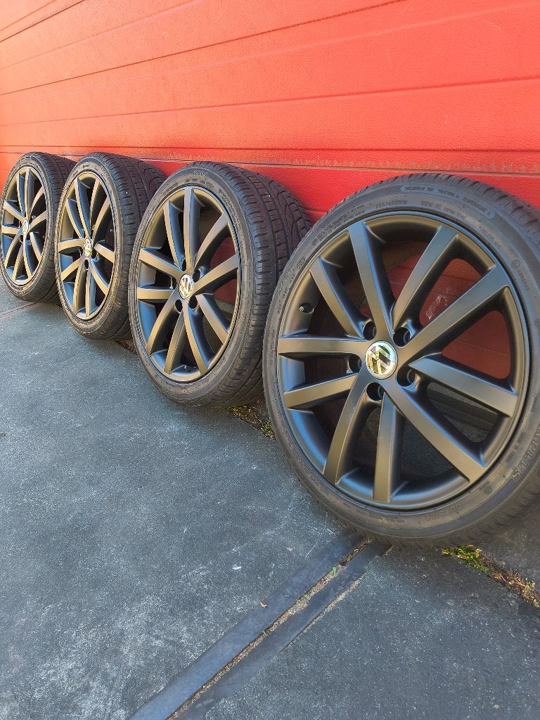 Vw velgen 18 inch banden Vancouver velgen golf 6 7 gti gtd, Auto-onderdelen, Ophalen, Gebruikt, Volkswagen