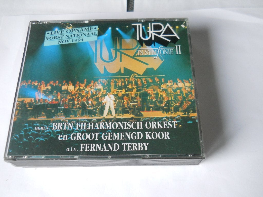 2 CD BOX - WILL TURA - TURA IN SYMFONIE II, Cd's en Dvd's, Boxset, Ophalen of Verzenden, Zo goed als nieuw, Levenslied of Smartlap