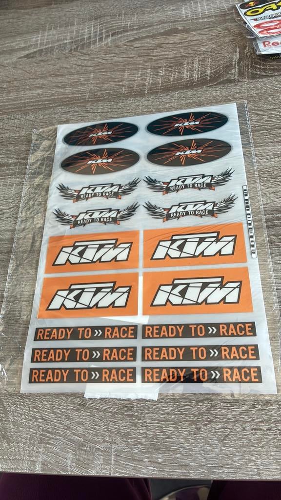 KTM stickers, Motoren, Ophalen of Verzenden