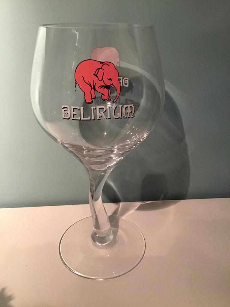 Delirium glas 3l, Verzamelen, Biermerken, Ophalen, Zo goed als nieuw