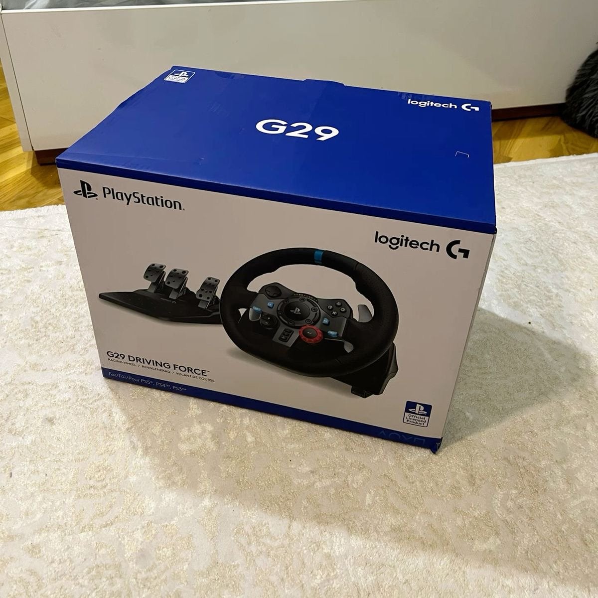 g29 logitech gaming stuur, Games en Spelcomputers, Ophalen, Nieuw, Stuur of Pedalen