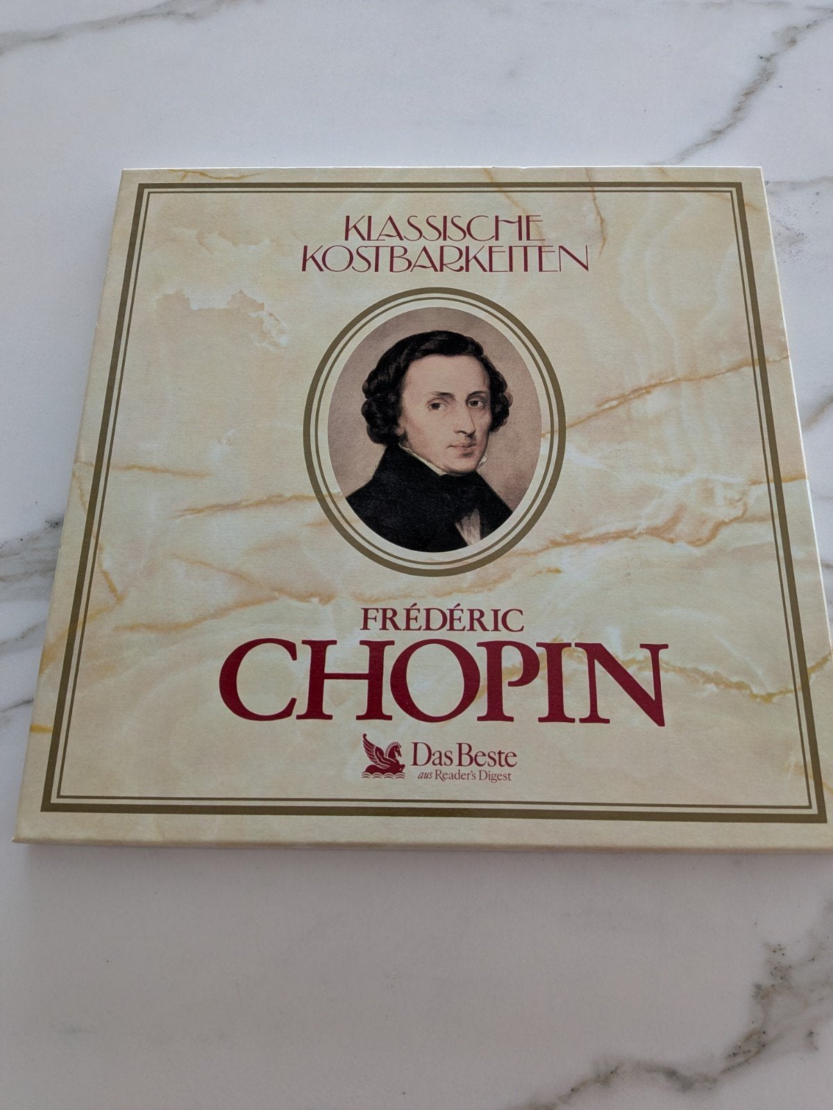 Album langspeelplaten van Frédéric Chopin., Ophalen