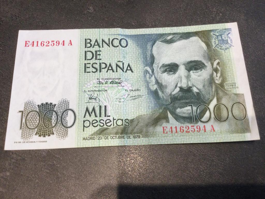 Spanje 1000 Peseta’s 1979 UNC, Postzegels en Munten, Ophalen of Verzenden