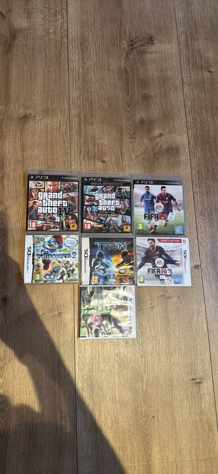 Lot de jeux videos Ps3 et Nintendo DS, Consoles de jeu & Jeux vidéo, Enlèvement, Utilisé