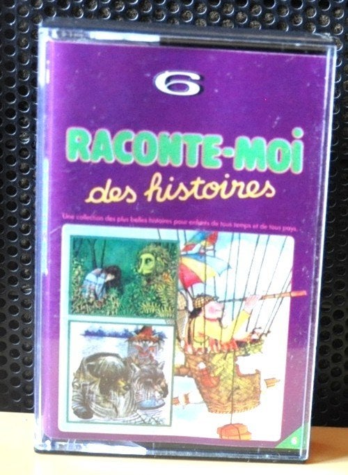 cassette audio enfant numero 6 raconte moi une histoire, Enlèvement ou Envoi, Originale, Avec boîte de rangement, étagère ou coffret