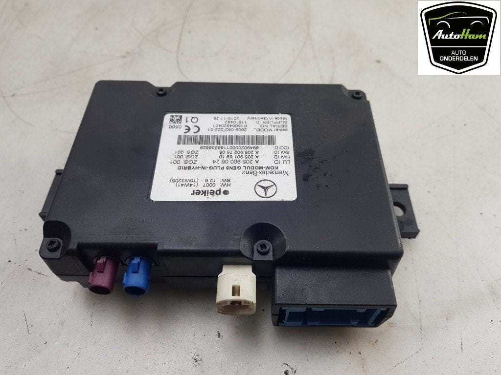 COMPUTER TELEFOON C (W205) (|A2059000624|A205900062480|), Auto-onderdelen, Elektronica en Kabels, Mercedes-Benz, Gebruikt