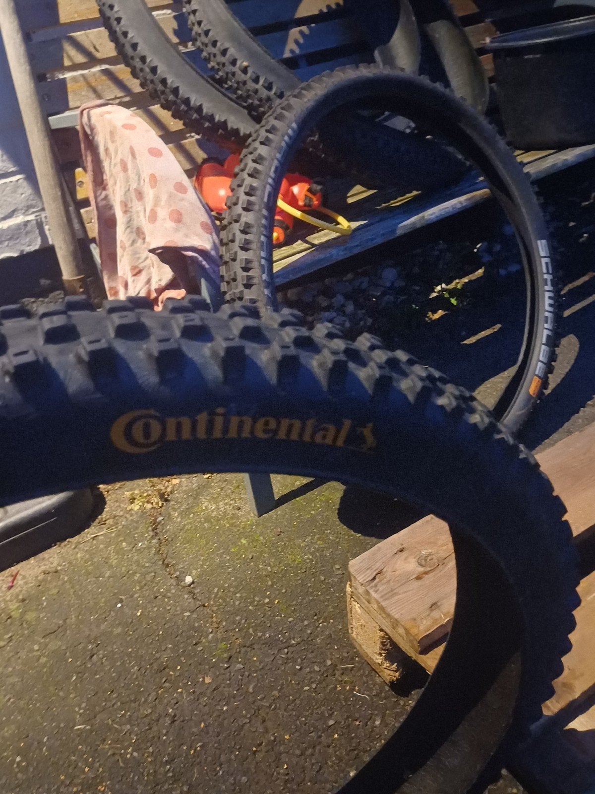 conti agrototal 27.5 x 2.6, Vélos & Vélomoteurs, Pneu, Enlèvement ou Envoi, Comme neuf, Mountainbike