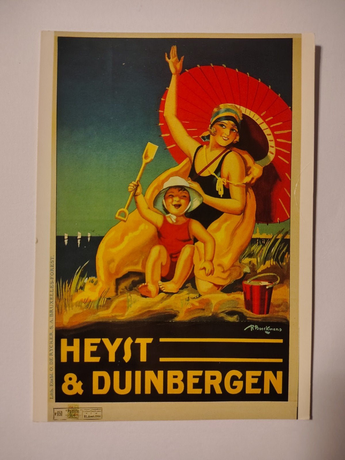 Knokke-Heist HEYST & DUINBERGEN, Collections, Cartes postales | Belgique, Enlèvement ou Envoi