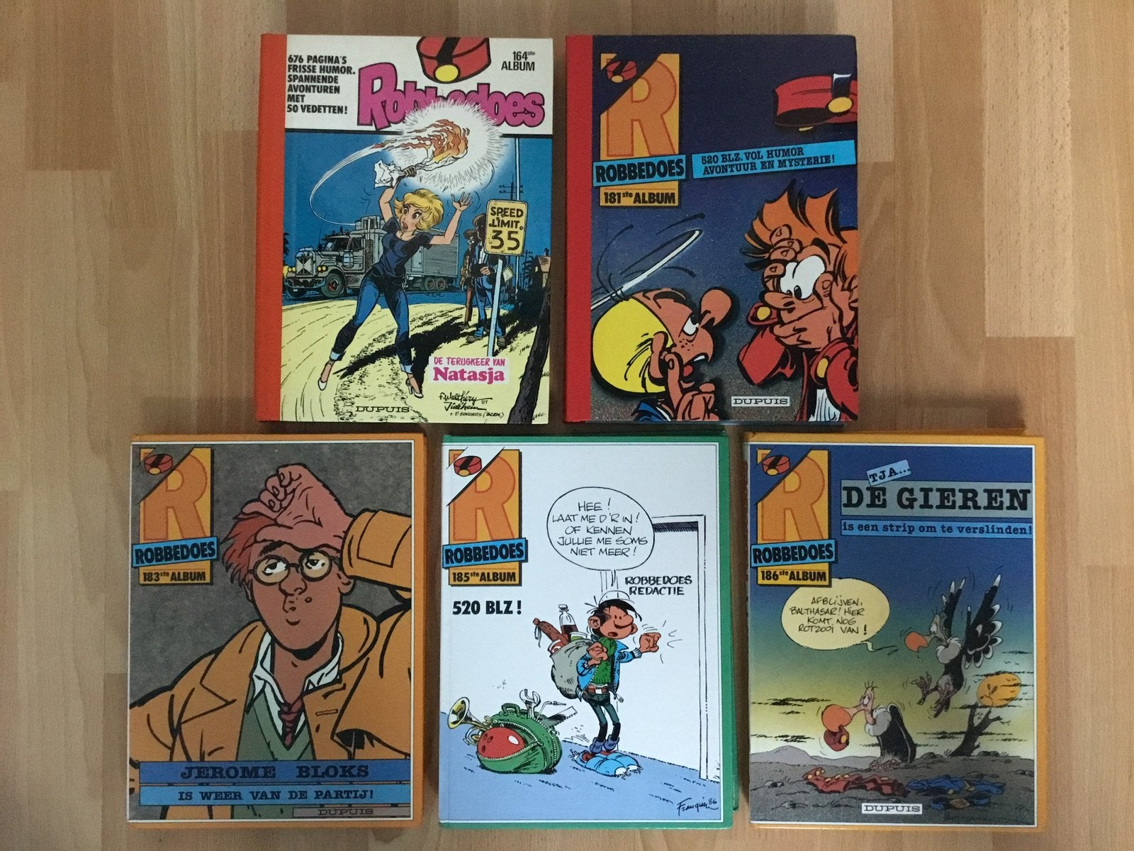 Verzamelalbums strips Robbedoes, Enlèvement ou Envoi