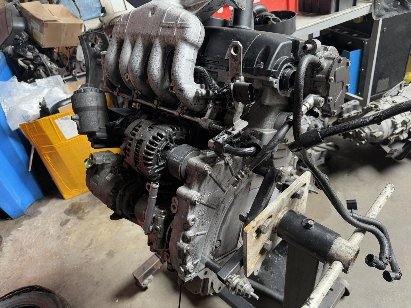 Volkswagen T5 2.5 BNZ Gereviseerde motor, Autos : Pièces & Accessoires, -, Volkswagen, -, Enlèvement