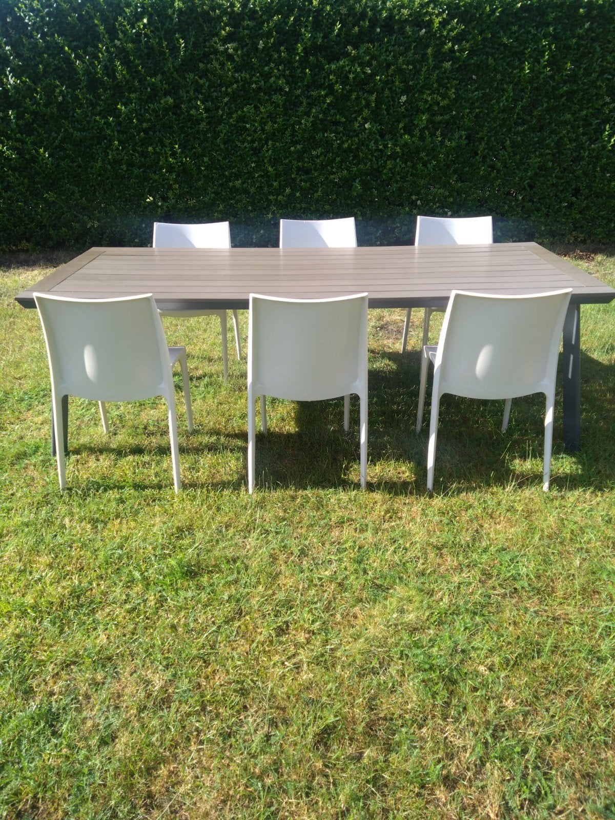 XL Tuintafel, Ophalen